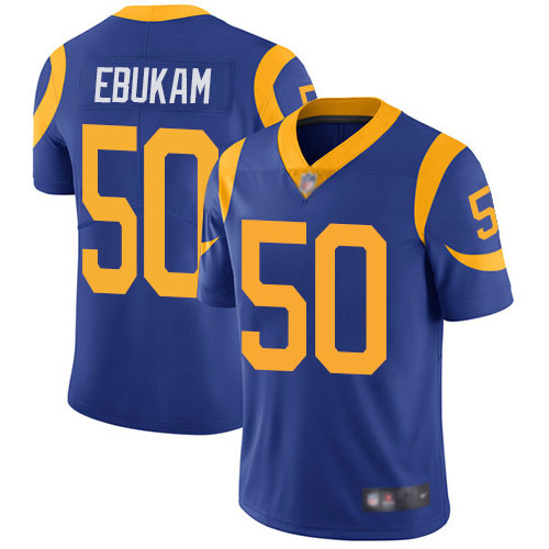 Los Angeles Rams Limited Royal Blue Men Samson Ebukam Alternate Jersey NFL Football #50 Vapor Untouchable->los angeles rams->NFL Jersey